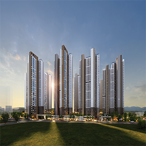 평택 브레인시티 미래도 단지조감도